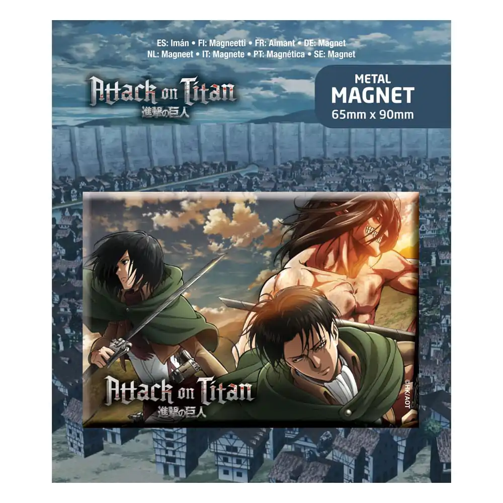 Attack on Titan Trio Magnesów na Lodówkę zdjęcie produktu