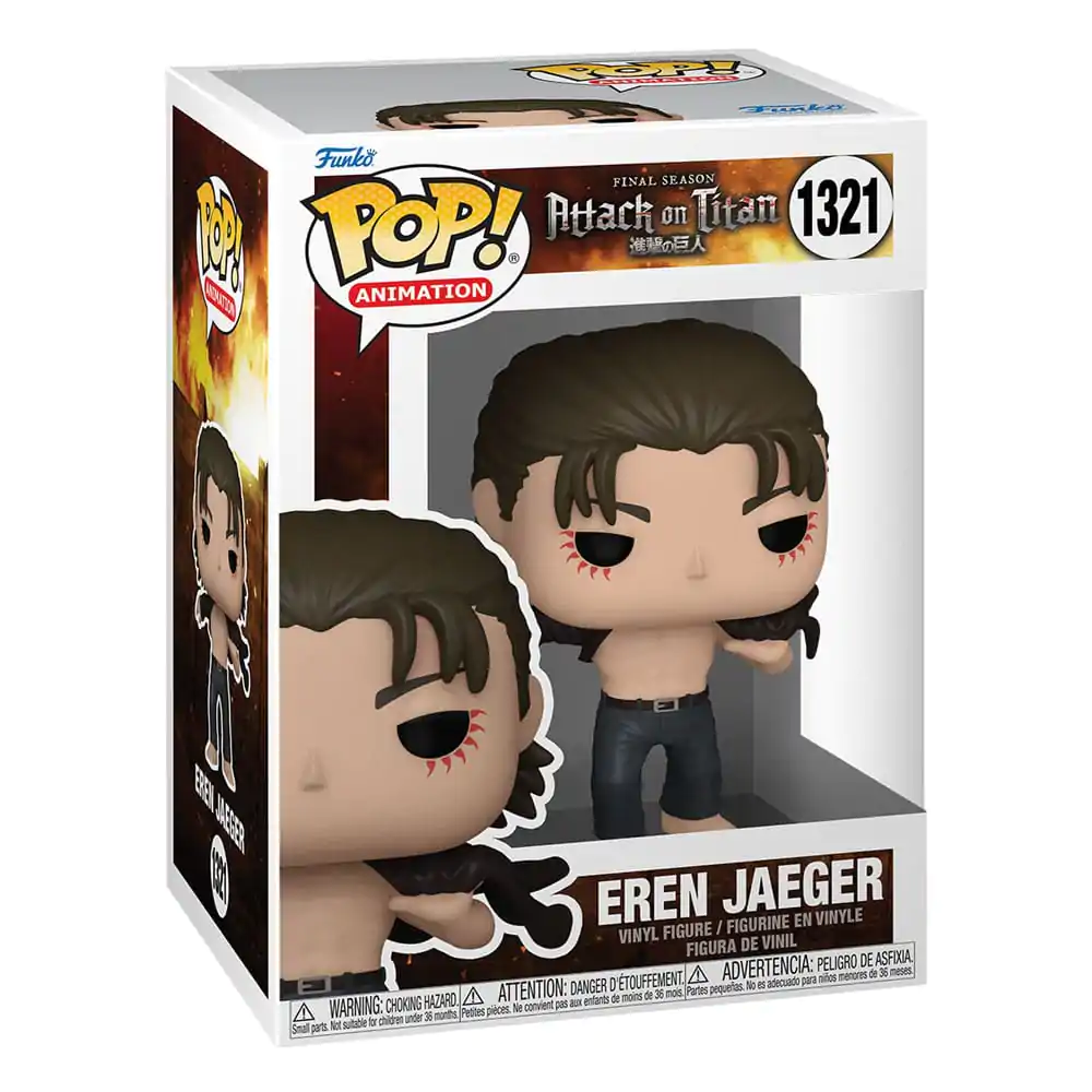 Attack on Titan POP! Animation Figurka winylowa Eren Jeager 9 cm zdjęcie produktu