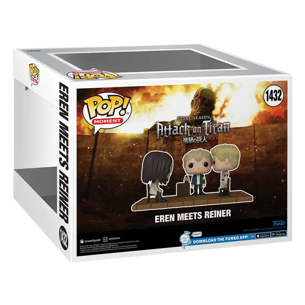 Attack on Titan POP! Moment Figurki winylowe Eren meets Reiner 9 cm zdjęcie produktu