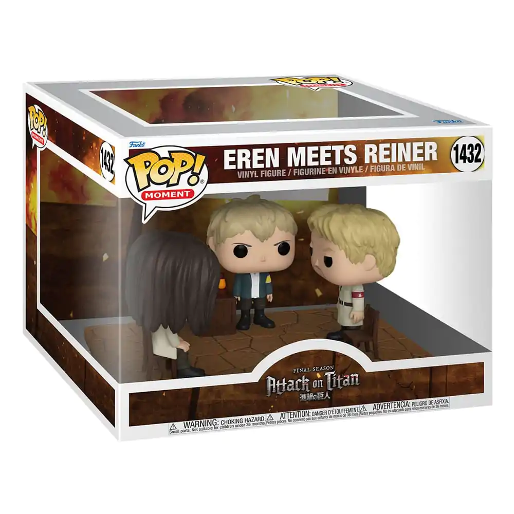 Attack on Titan POP! Moment Figurki winylowe Eren meets Reiner 9 cm zdjęcie produktu