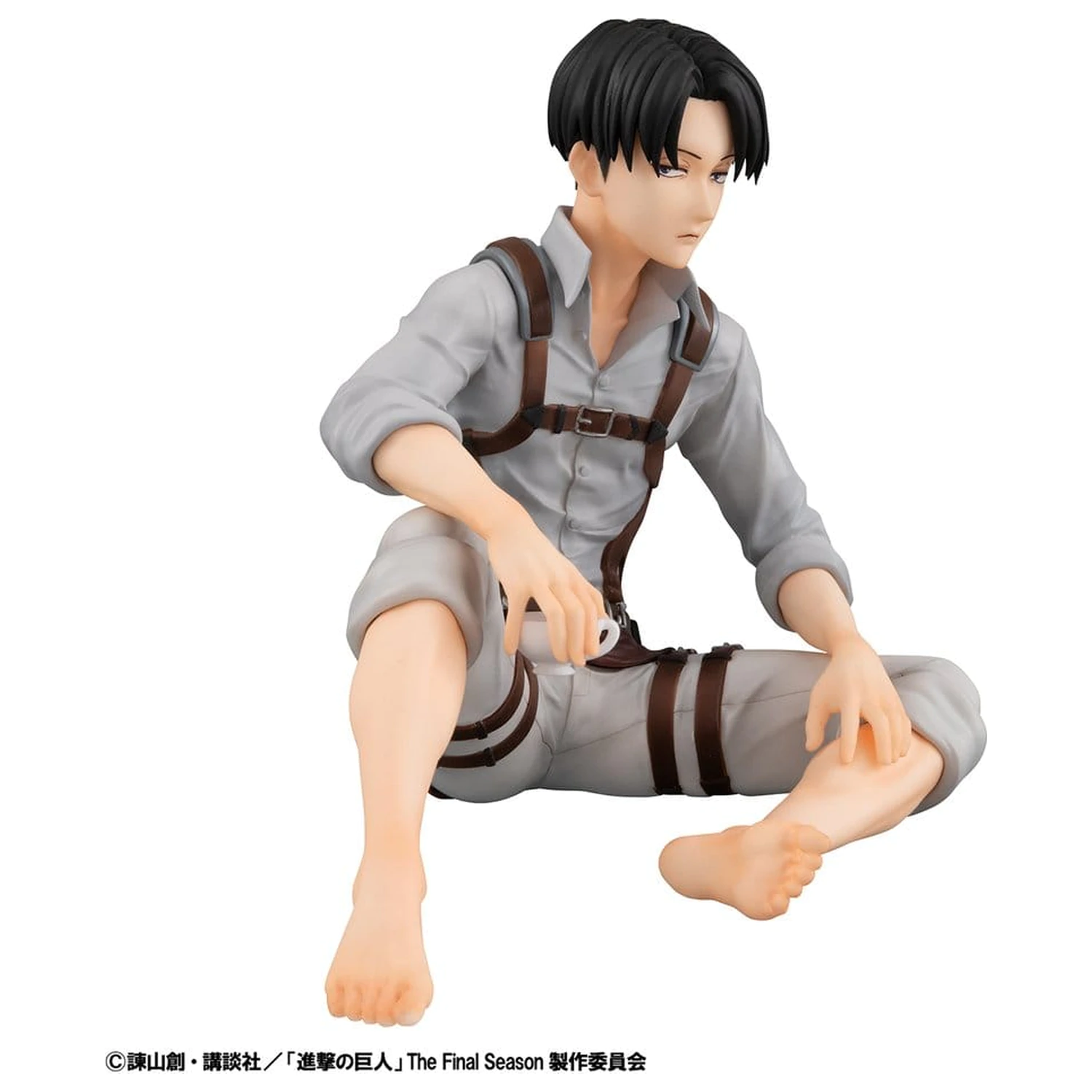 Attack on Titan G.E.M. Series figurki z PVC 2-pak Eren Yeager i Kapitan Drużyny Levi Palm Size zdjęcie produktu