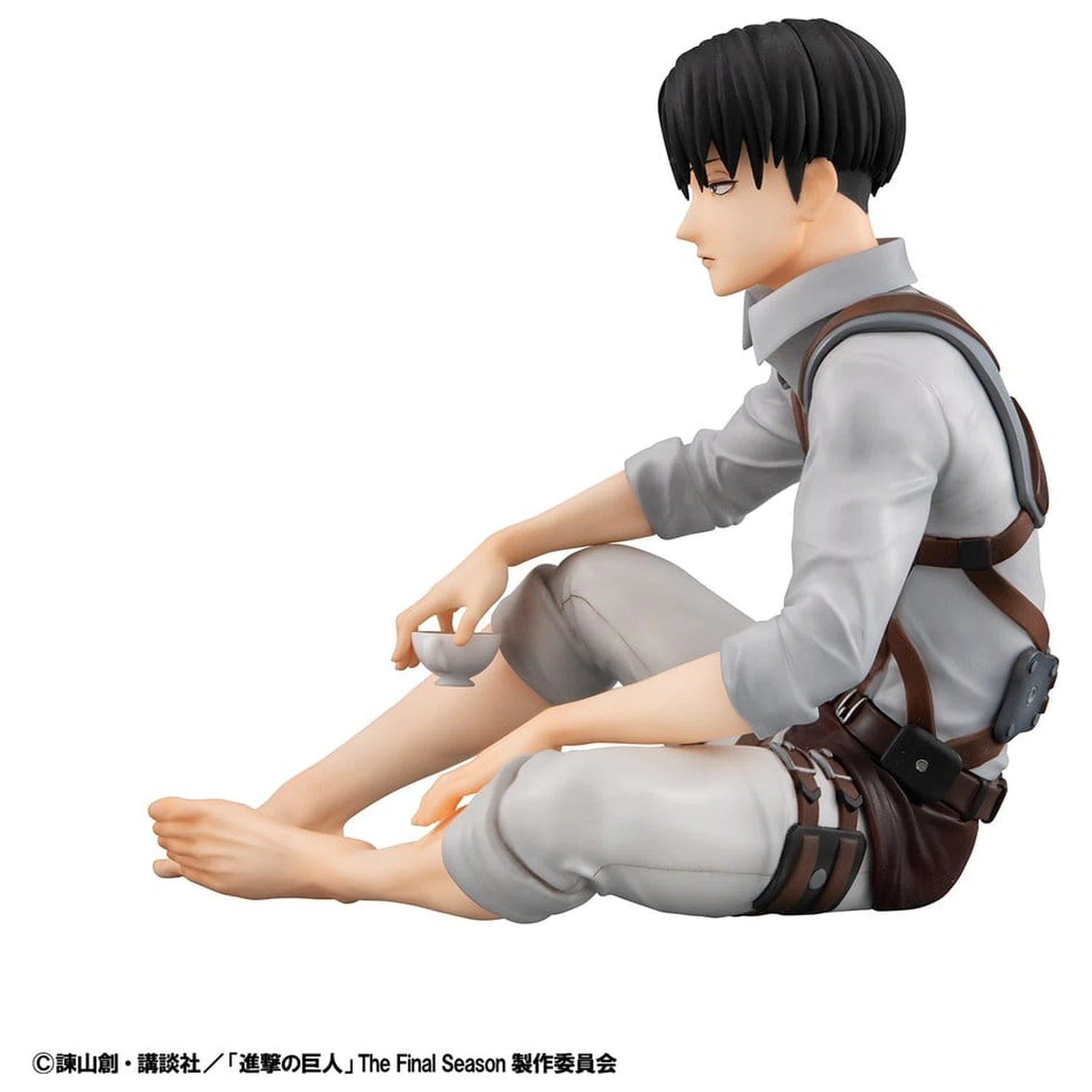 Attack on Titan G.E.M. Series figurki z PVC 2-pak Eren Yeager i Kapitan Drużyny Levi Palm Size zdjęcie produktu
