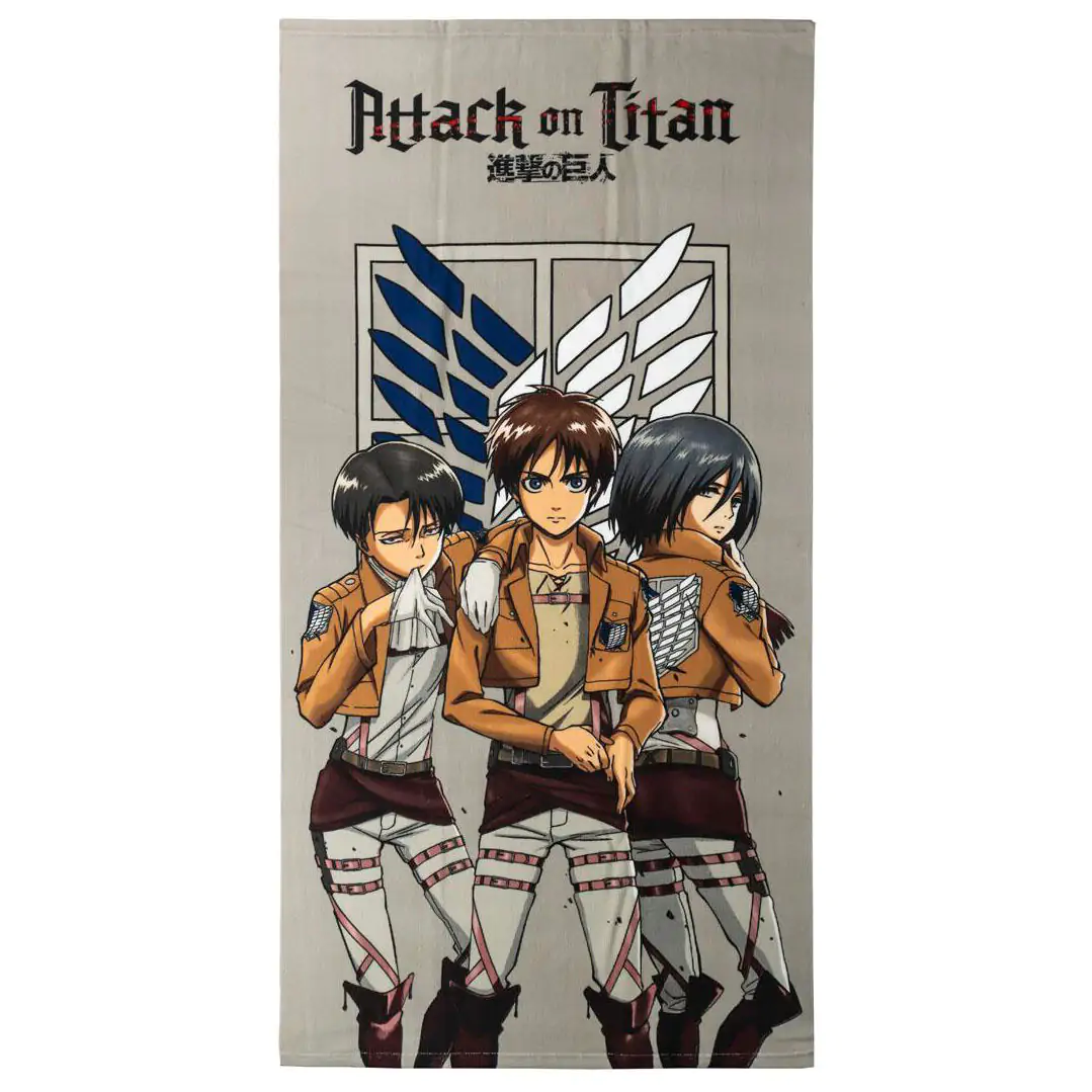 Attack on Titan Ręcznik Group 70 x 140 cm zdjęcie produktu