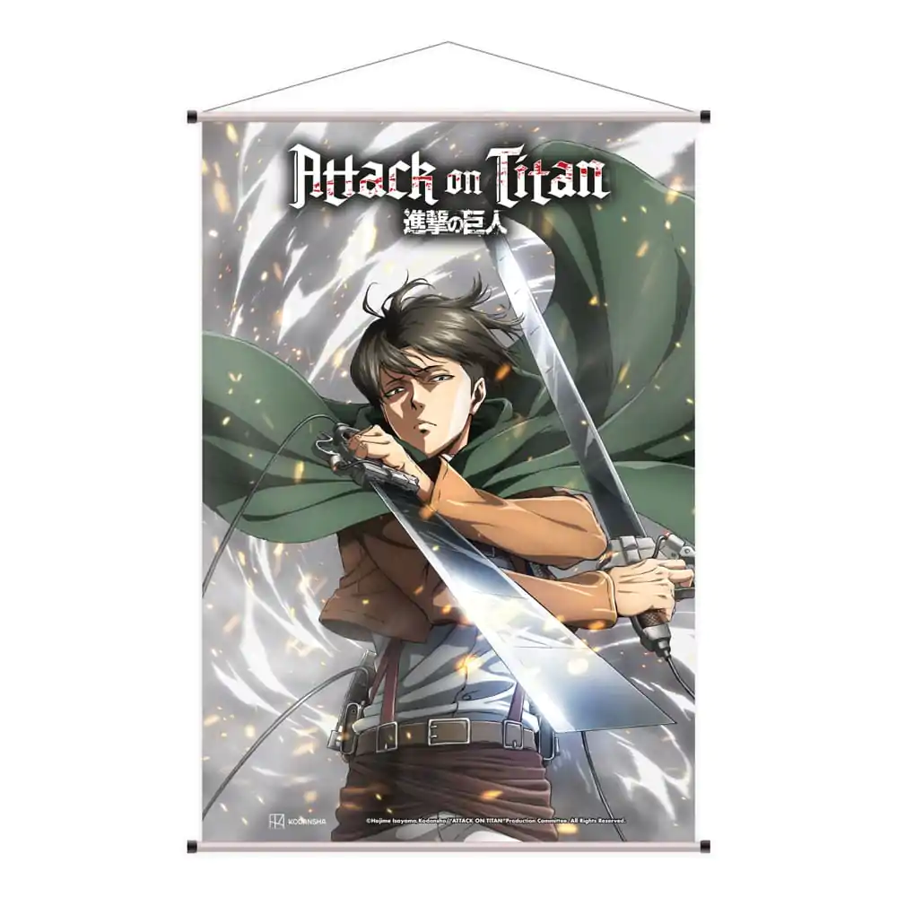 Attack on Titan Wallscroll Levi Ackermann 60 x 90 cm zdjęcie produktu