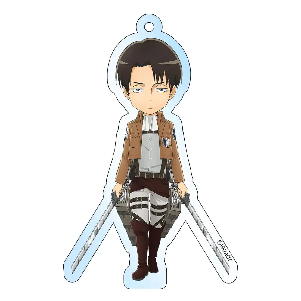 Attack on Titan Akrylowy Brelok Levi Holograficzny 8 cm zdjęcie produktu