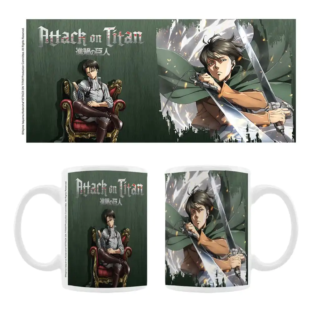 Attack on Titan Ceramiczny Kubek Levi zdjęcie produktu