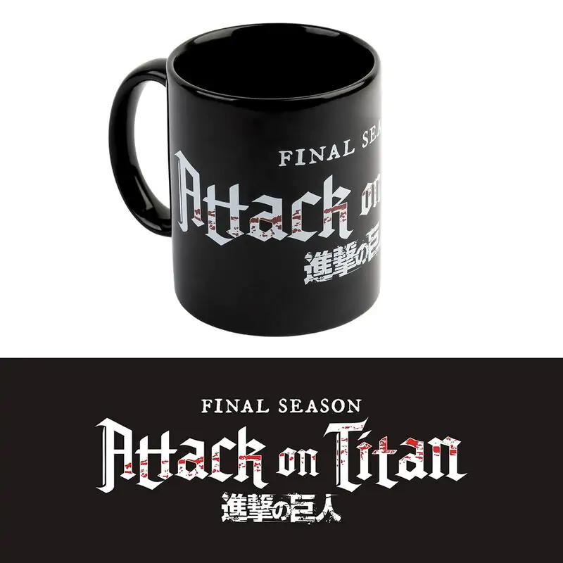 Kubek Attack On Titan Logo 350 ml zdjęcie produktu