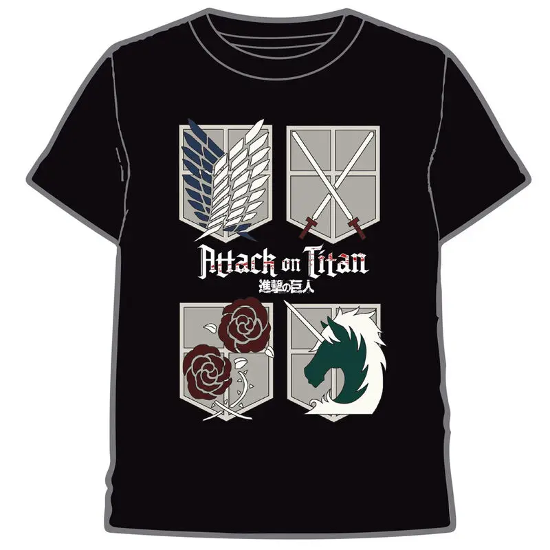 T-shirt Attack on Titan Logos zdjęcie produktu