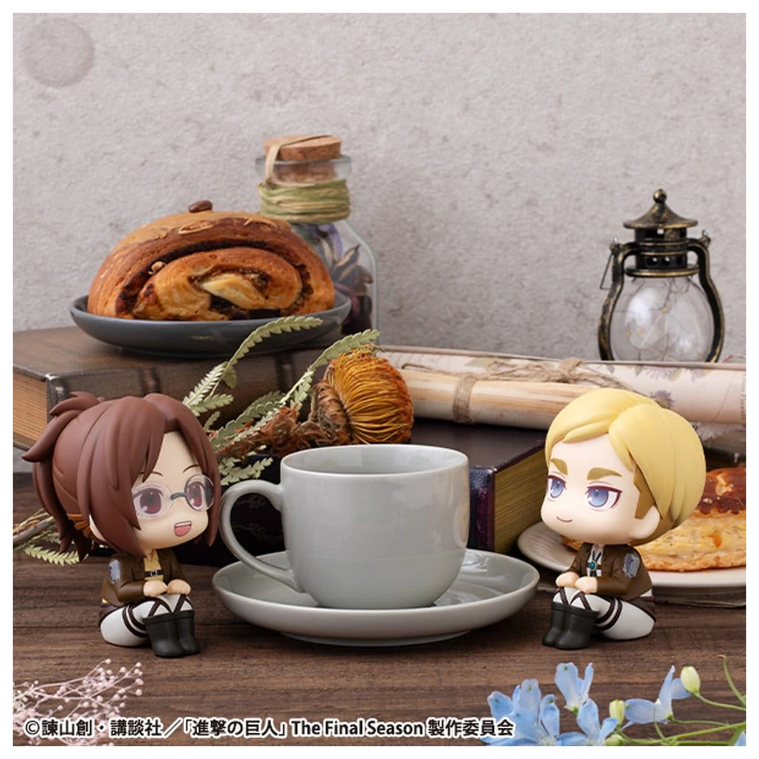 Attack on Titan Look Up PVC Statues Hange Zoe & Erwin Smith (z prezentem) 11 cm zdjęcie produktu