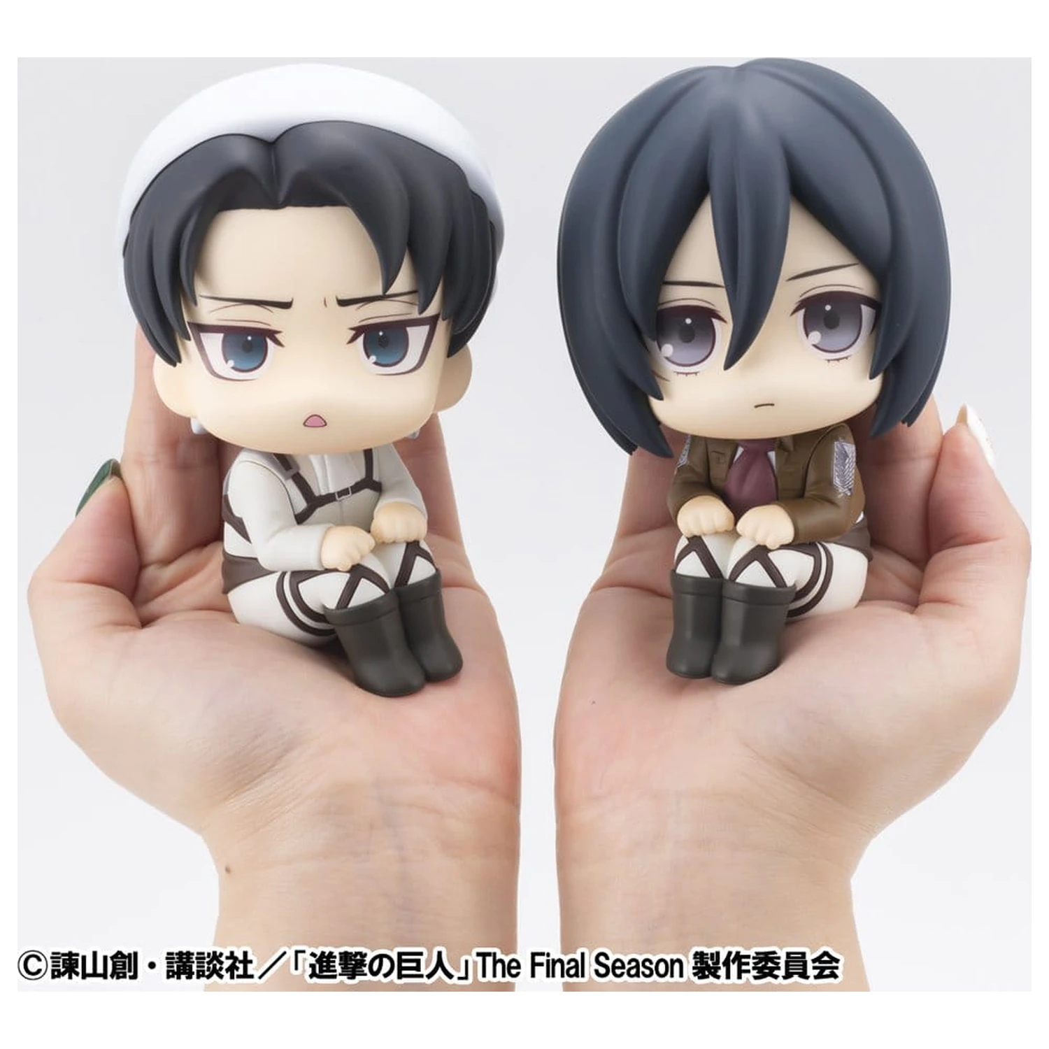 Attack on Titan Look Up PVC figurki Levi Cleaning up Ver. & Mikasa Ackerman (z prezentem) 11 cm zdjęcie produktu