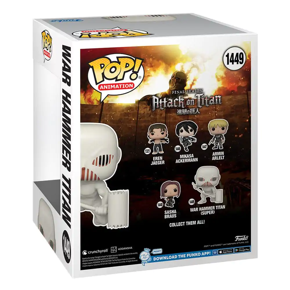 Attack on Titan Oversized POP! Figurka Vinyl War Hammer Titan 15 cm zdjęcie produktu