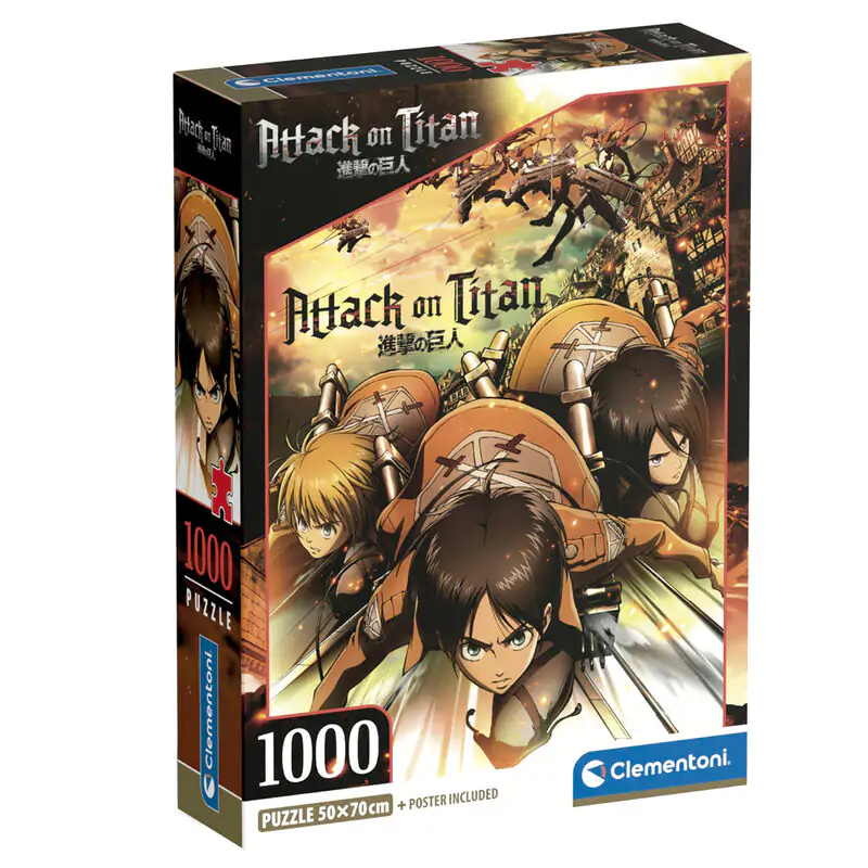 Attack on Titan puzzle 1000 elementów zdjęcie produktu