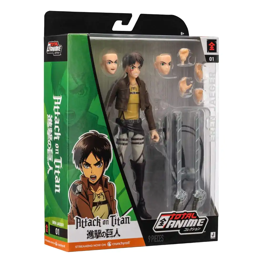 Attack on Titan Total Anime Figurka Akcji Eren Jaeger 17 cm zdjęcie produktu