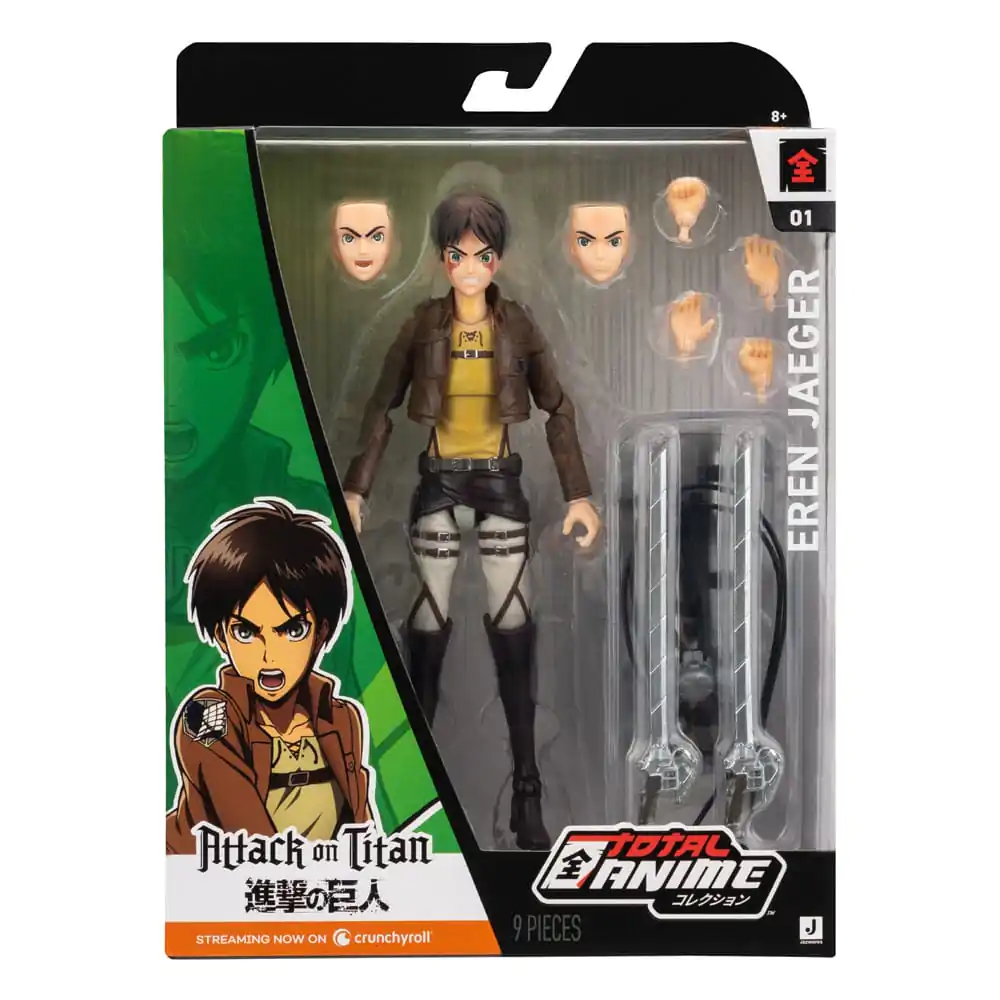 Attack on Titan Total Anime Figurka Akcji Eren Jaeger 17 cm zdjęcie produktu