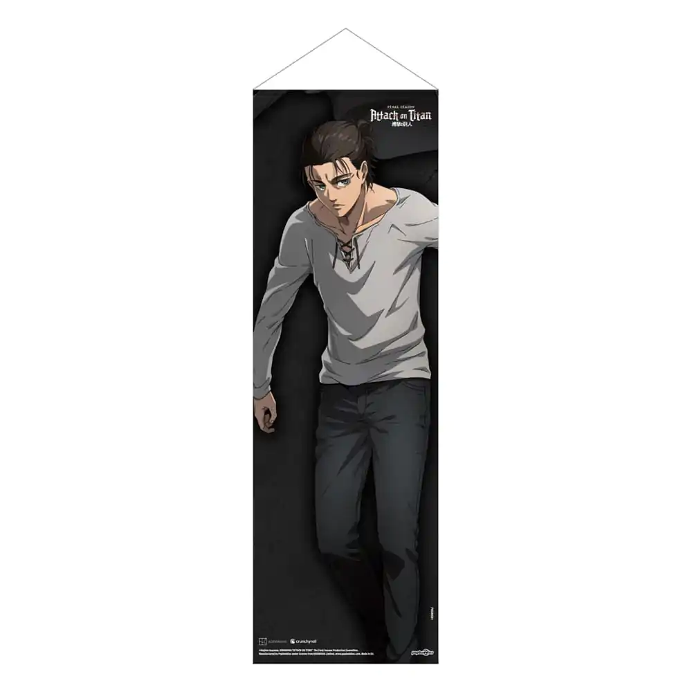 Attack on Titan Slim Wallscroll Eren Jaeger 30 x 90 cm zdjęcie produktu