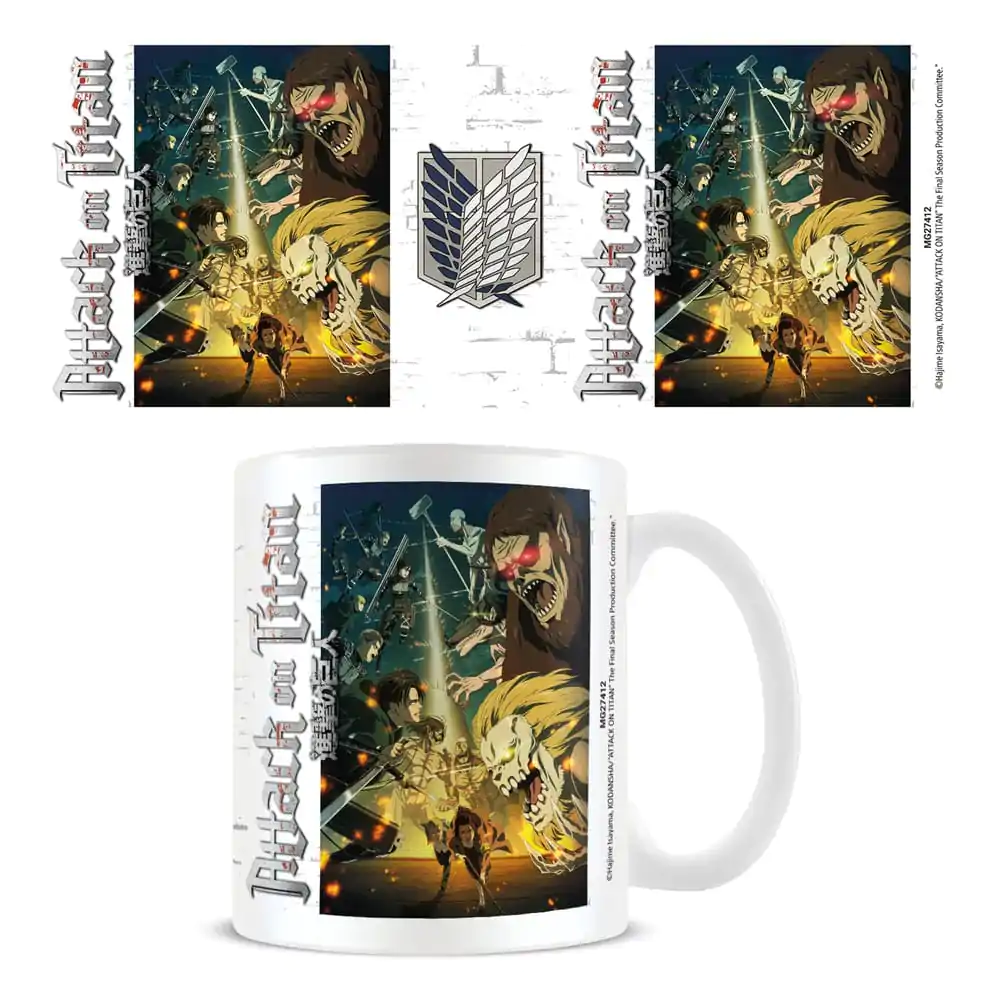 Attack on Titan Kubek Special Ops Squad kontra Tytani zdjęcie produktu
