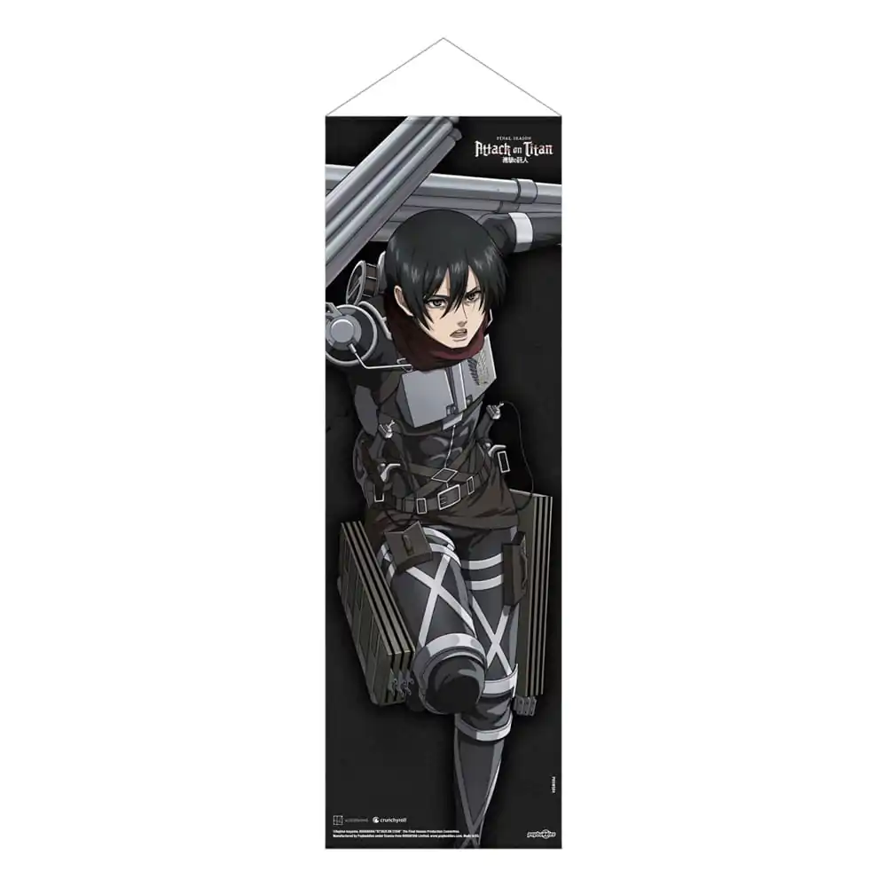 Attack on Titan: The Final Season Slim Wallscroll Mikasa Ackermann 30 x 90 cm zdjęcie produktu