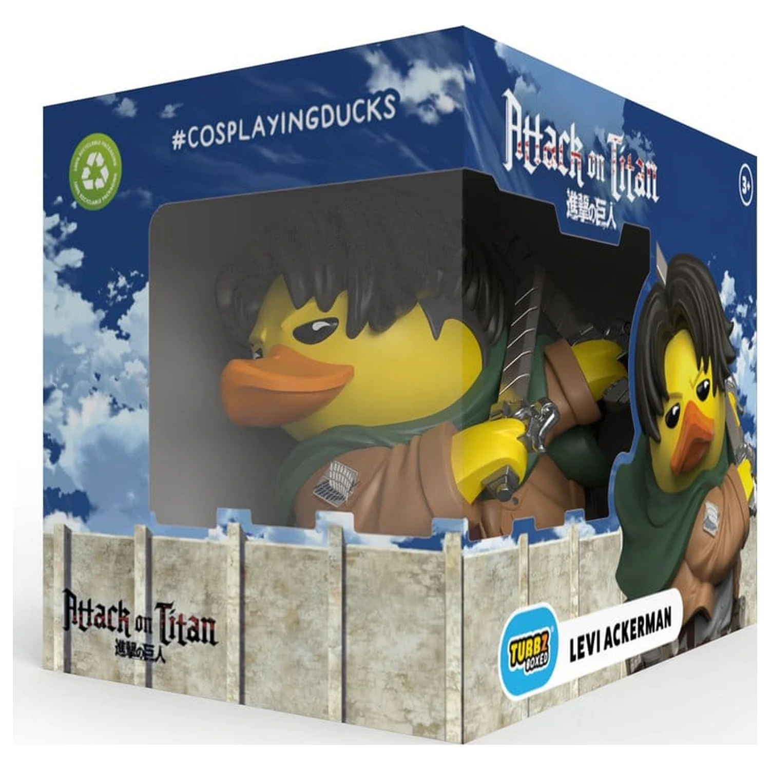 Attack on Titan Tubbz figurka PCV Levi Ackerman zdjęcie produktu