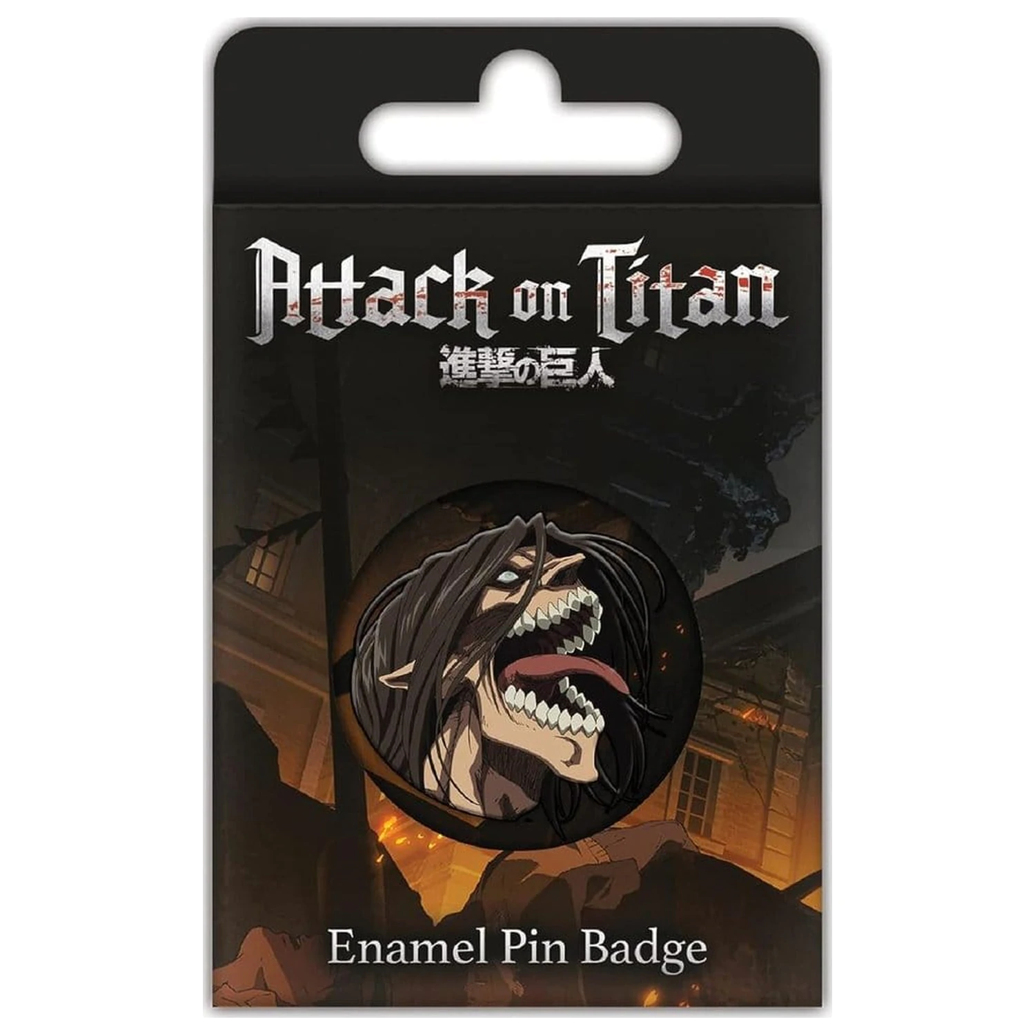 Attack on Titan Przypinka emaliowana S3 (Eren Titan Rage) zdjęcie produktu