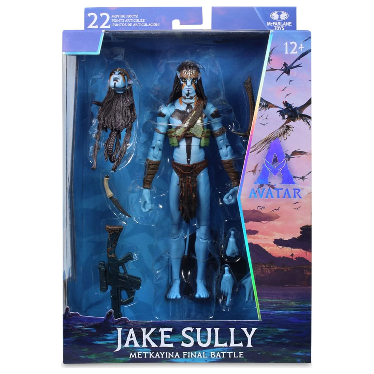 Avatar: Fire and Ash figurka akcji Jake Sully (Metkayina Final Battle) 18 cm zdjęcie produktu