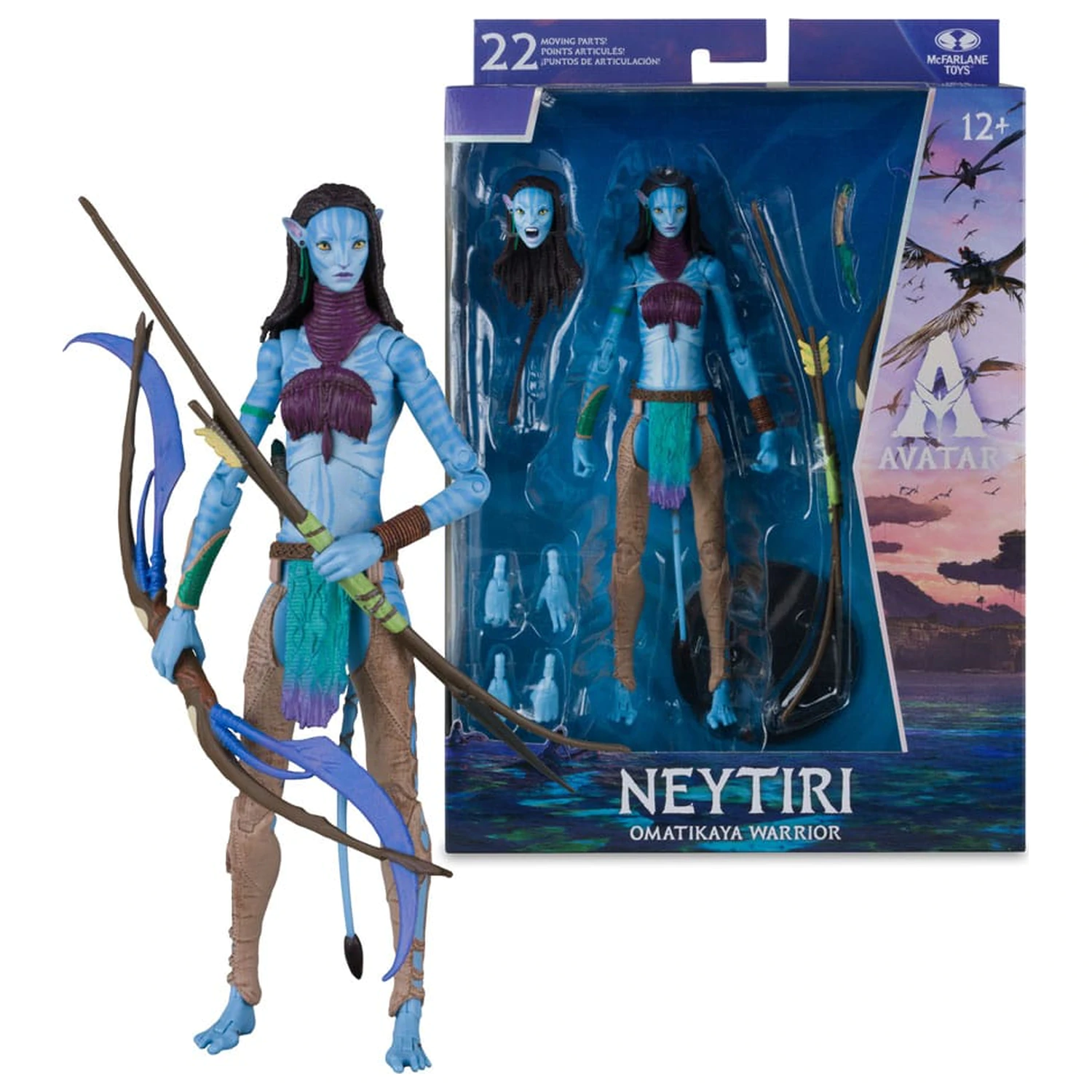Avatar: Fire and Ash figurka akcji Neytiri (Omatikaya Warrior) 18 cm zdjęcie produktu