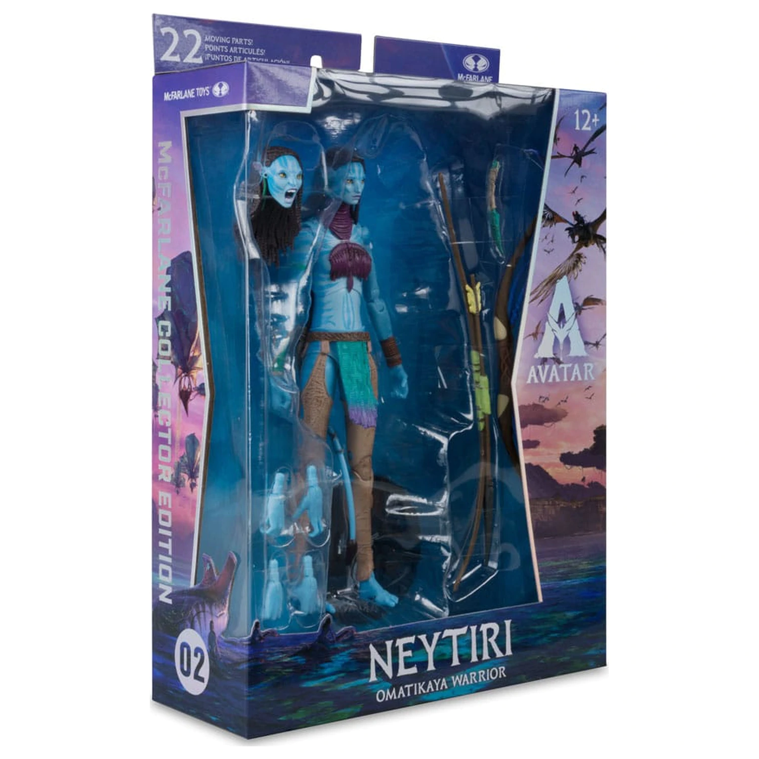 Avatar: Fire and Ash figurka akcji Neytiri (Omatikaya Warrior) 18 cm zdjęcie produktu