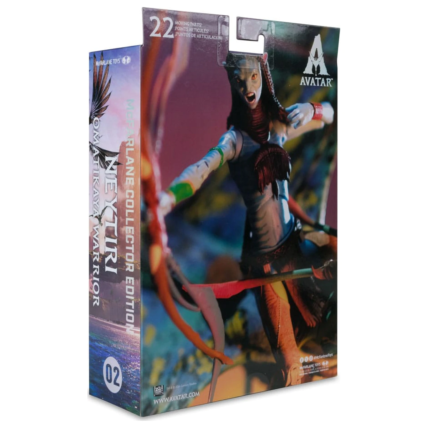 Avatar: Fire and Ash figurka akcji Neytiri (Omatikaya Warrior) 18 cm zdjęcie produktu
