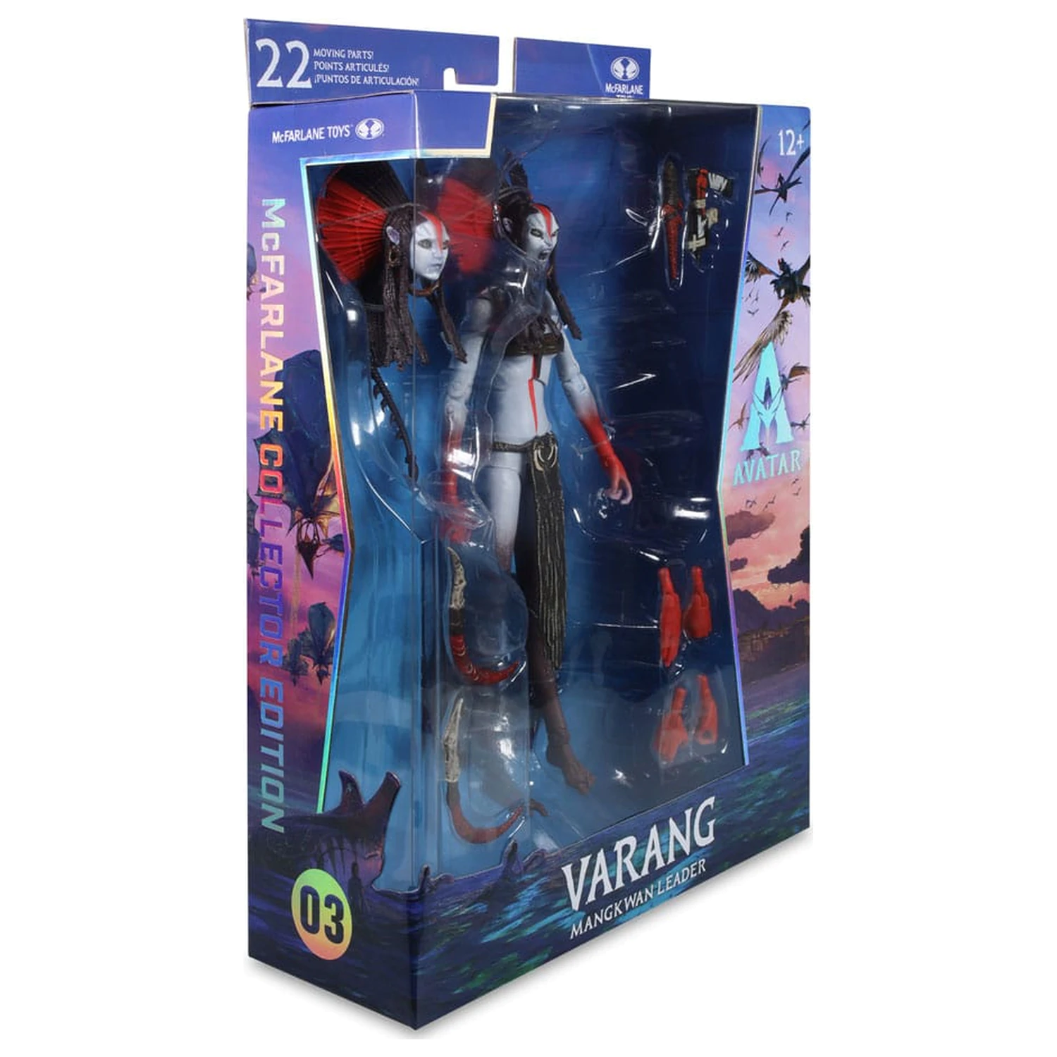 Avatar: Fire and Ash Figurka Akcji Varang (Przywódca Mangkwan) 18 cm zdjęcie produktu