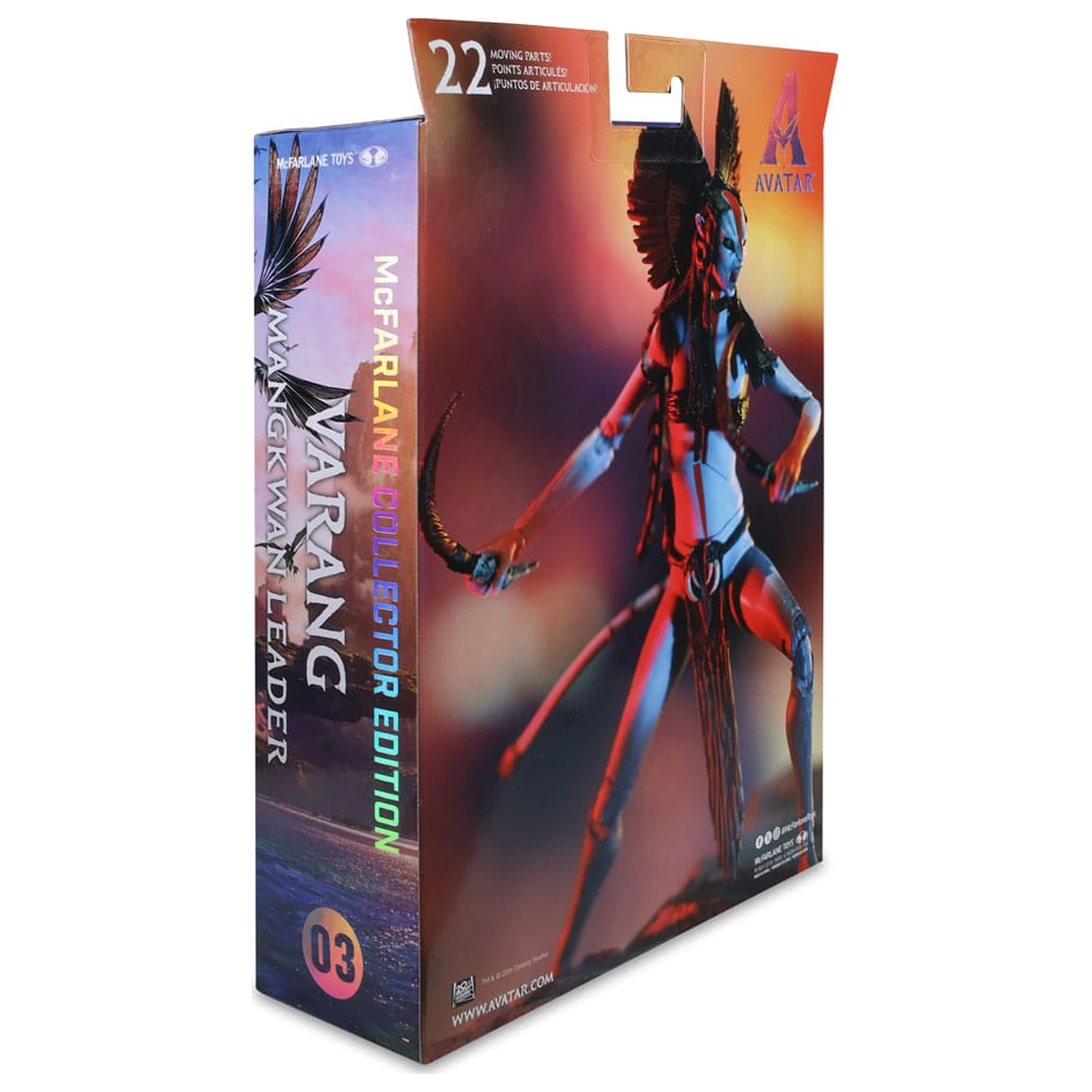 Avatar: Fire and Ash Figurka Akcji Varang (Przywódca Mangkwan) 18 cm zdjęcie produktu