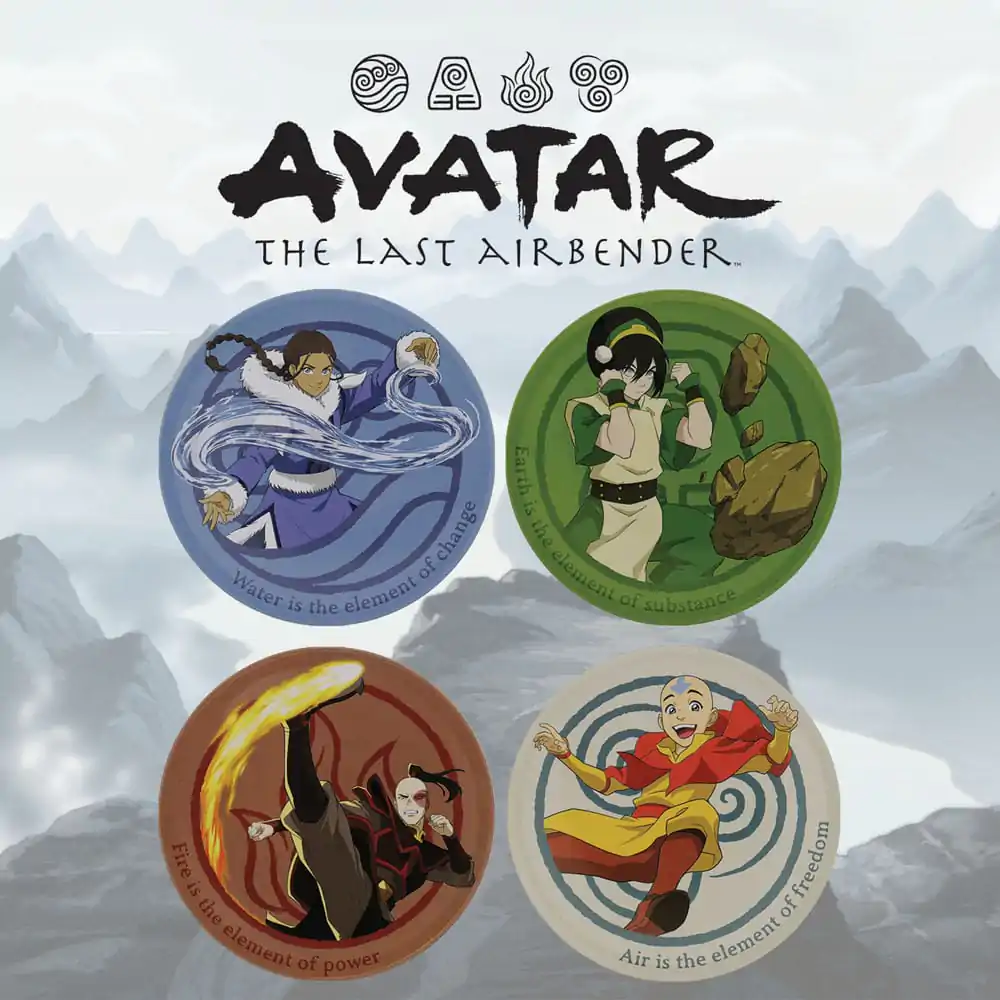 Avatar: Legenda Aanga Podkładki 4-Pack zdjęcie produktu