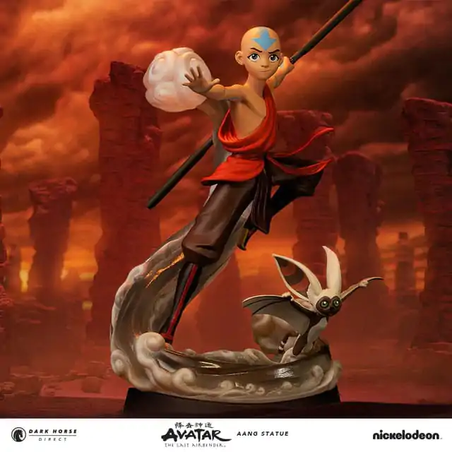 Avatar The Last Airbender PVC Statua Aang & Momo 30 cm zdjęcie produktu