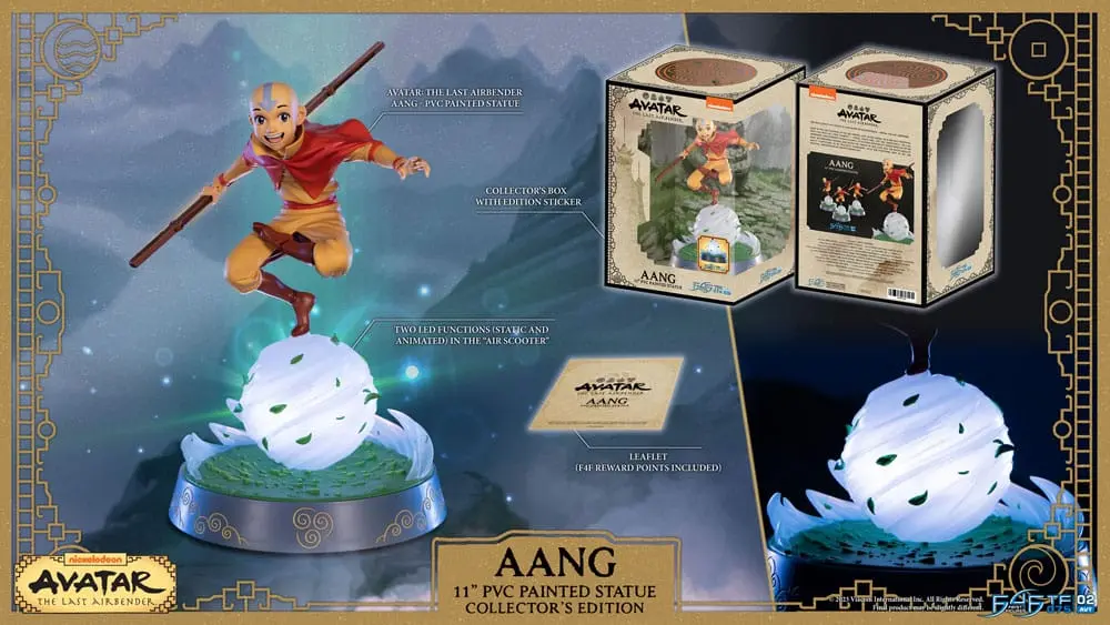 Avatar: Legenda Aanga PVC Statuetka Aang Edycja Kolekcjonerska 27 cm zdjęcie produktu