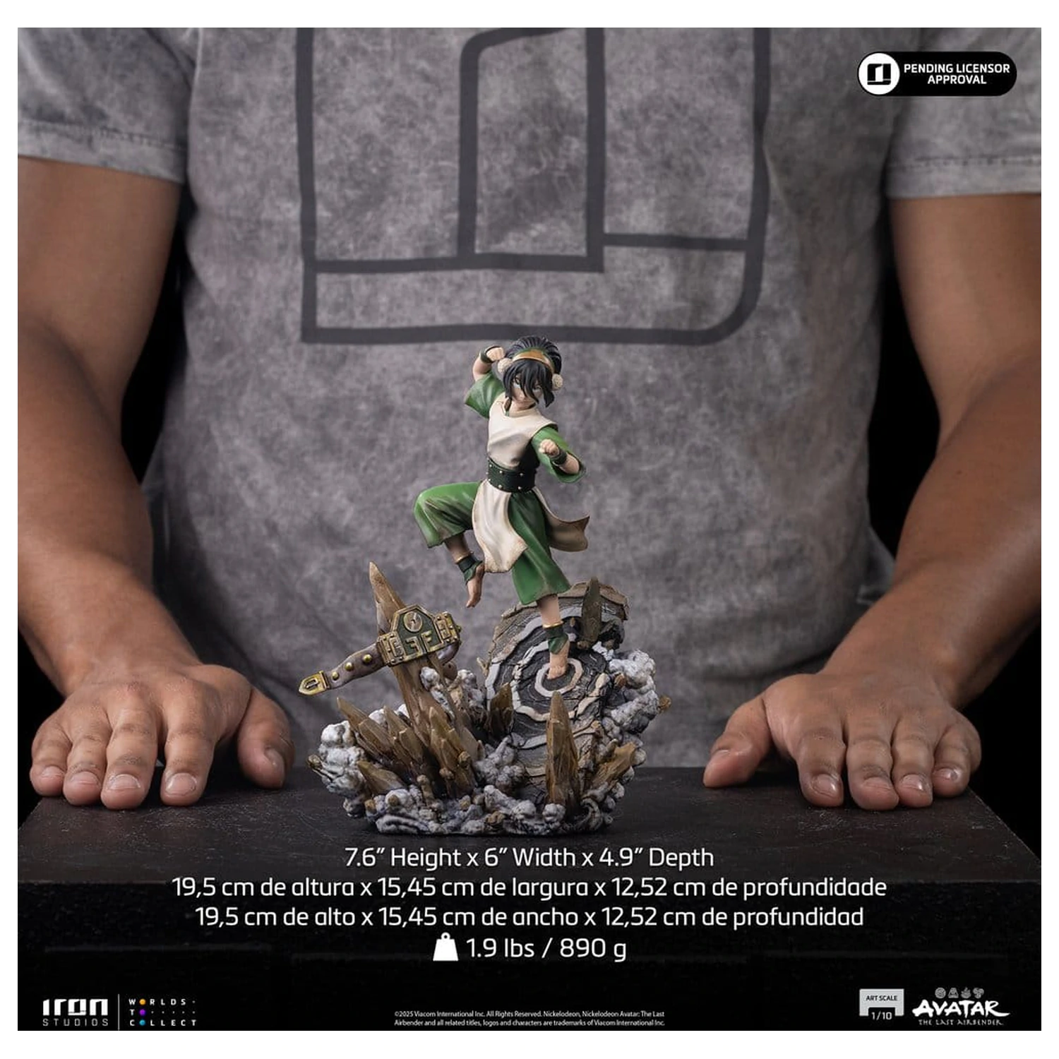 Avatar: The Last Airbender Art Scale Statua 1/10 Toph 20 cm zdjęcie produktu