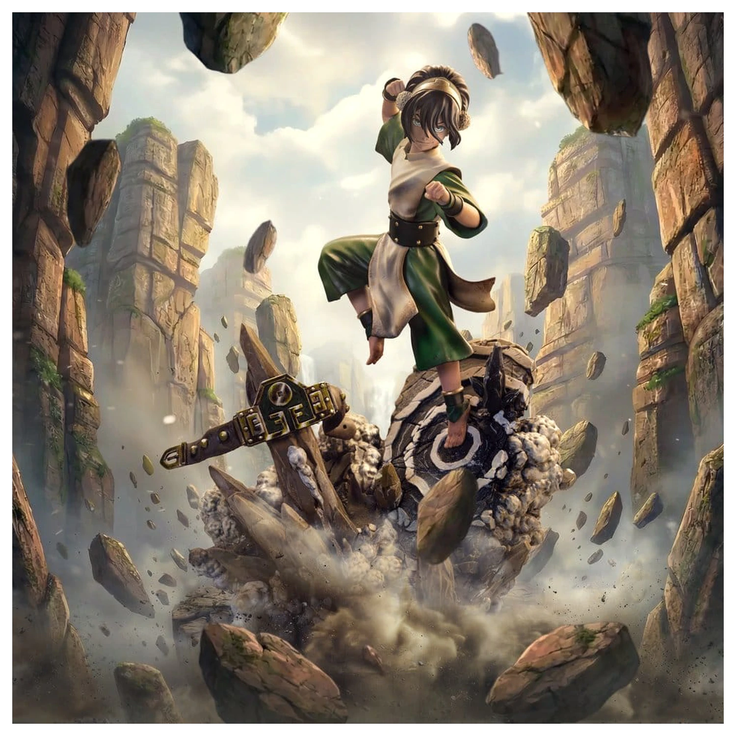 Avatar: The Last Airbender Art Scale Statua 1/10 Toph 20 cm zdjęcie produktu