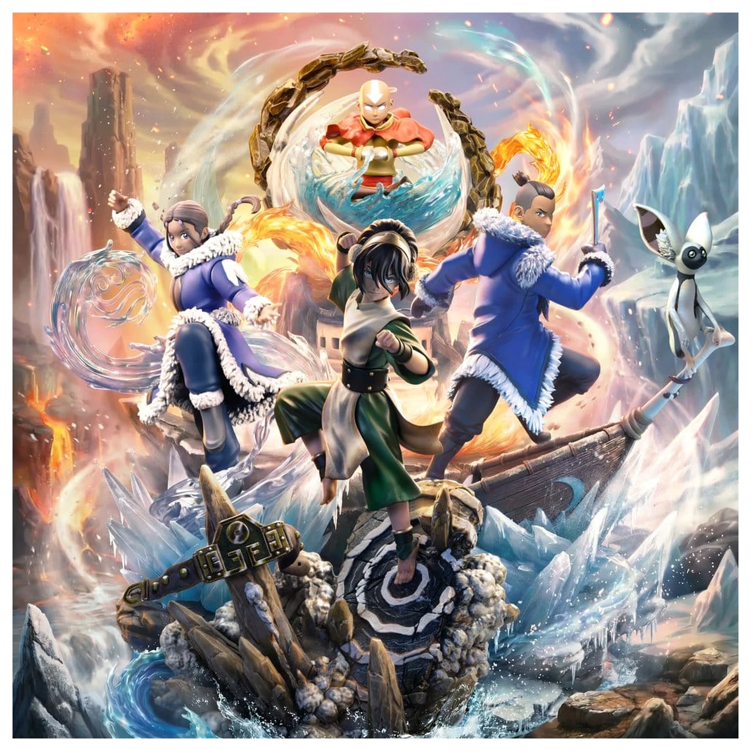 Avatar: The Last Airbender Art Scale Statua 1/10 Toph 20 cm zdjęcie produktu