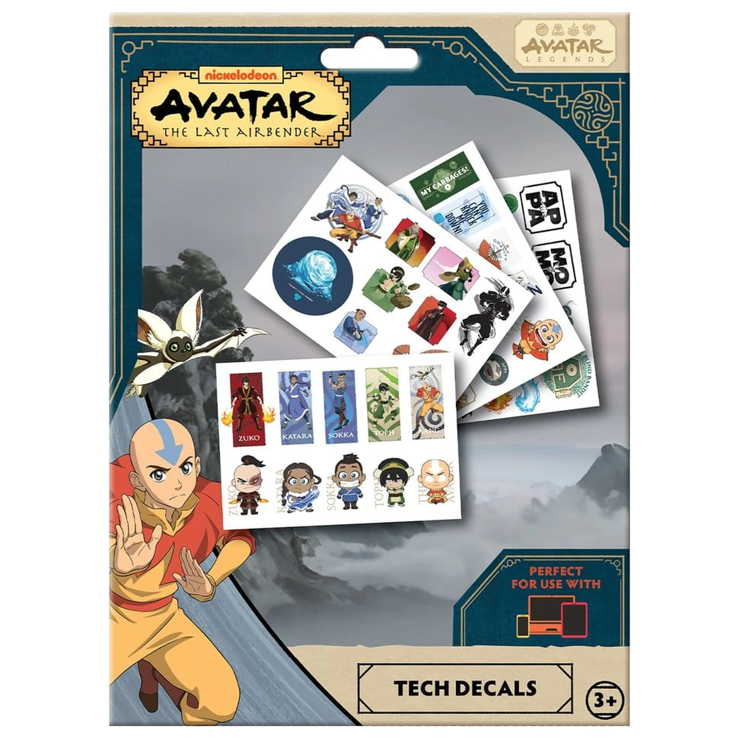 Avatar: The Last Airbender Tech zestaw naklejek zdjęcie produktu