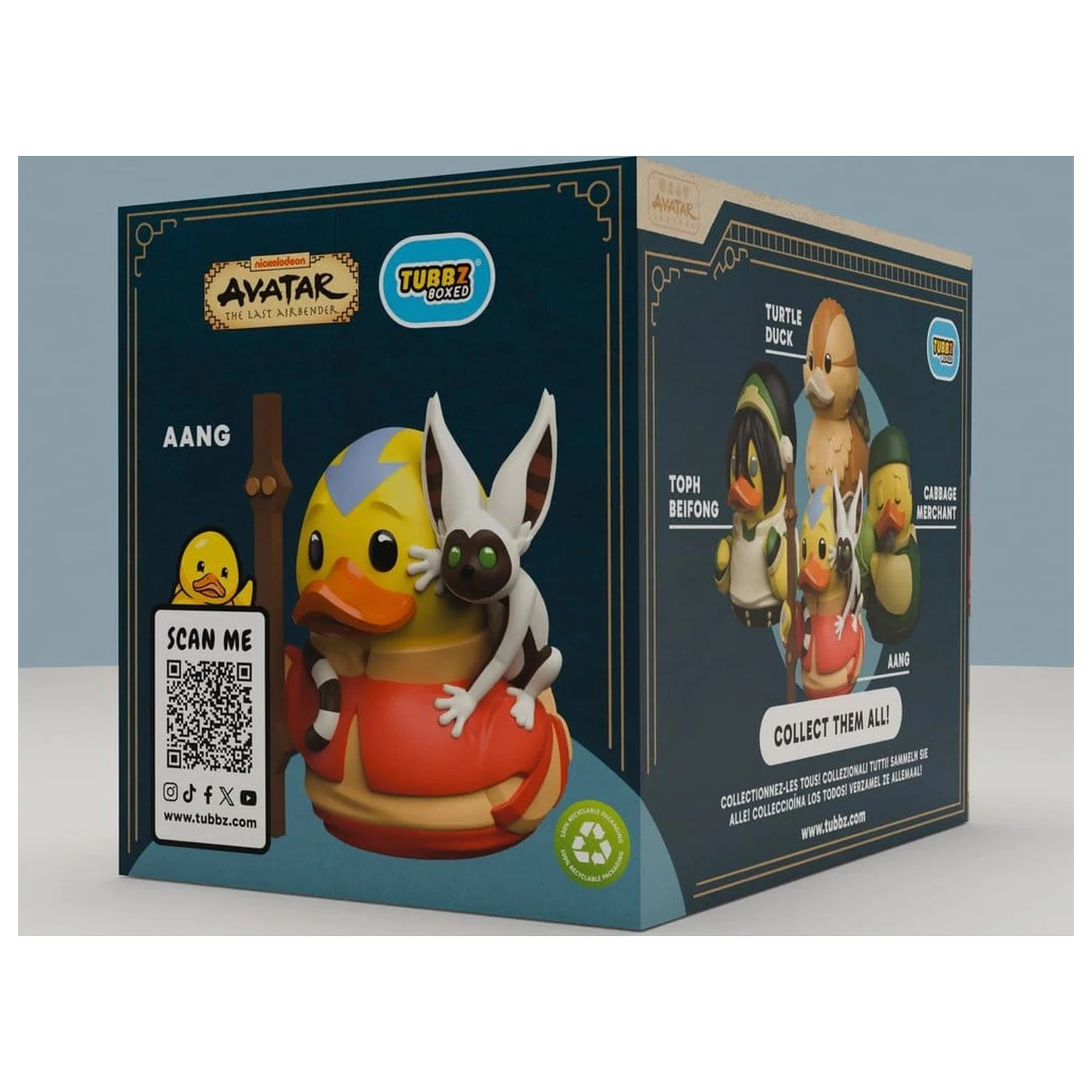 Avatar: The Last Airbender Tubbz PVC Figurka Aang Boxed Edition 10 cm zdjęcie produktu