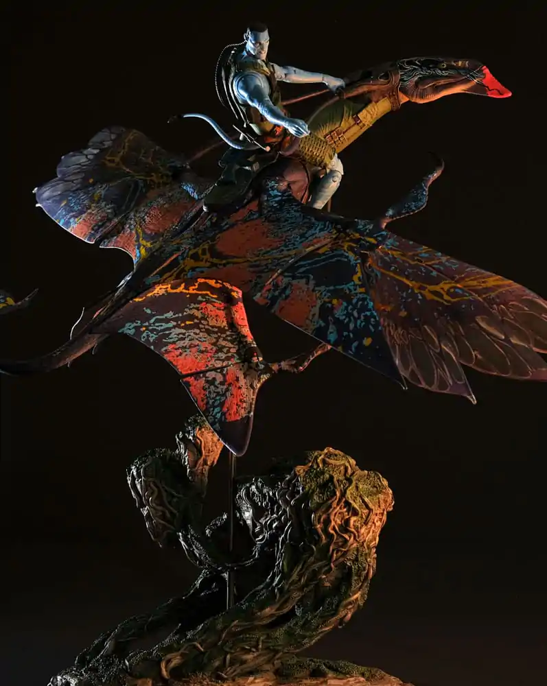 Avatar: Droga Wody Figurka Akcji Recom Quaritch i RDA Banshee (Złota Etykieta) zdjęcie produktu