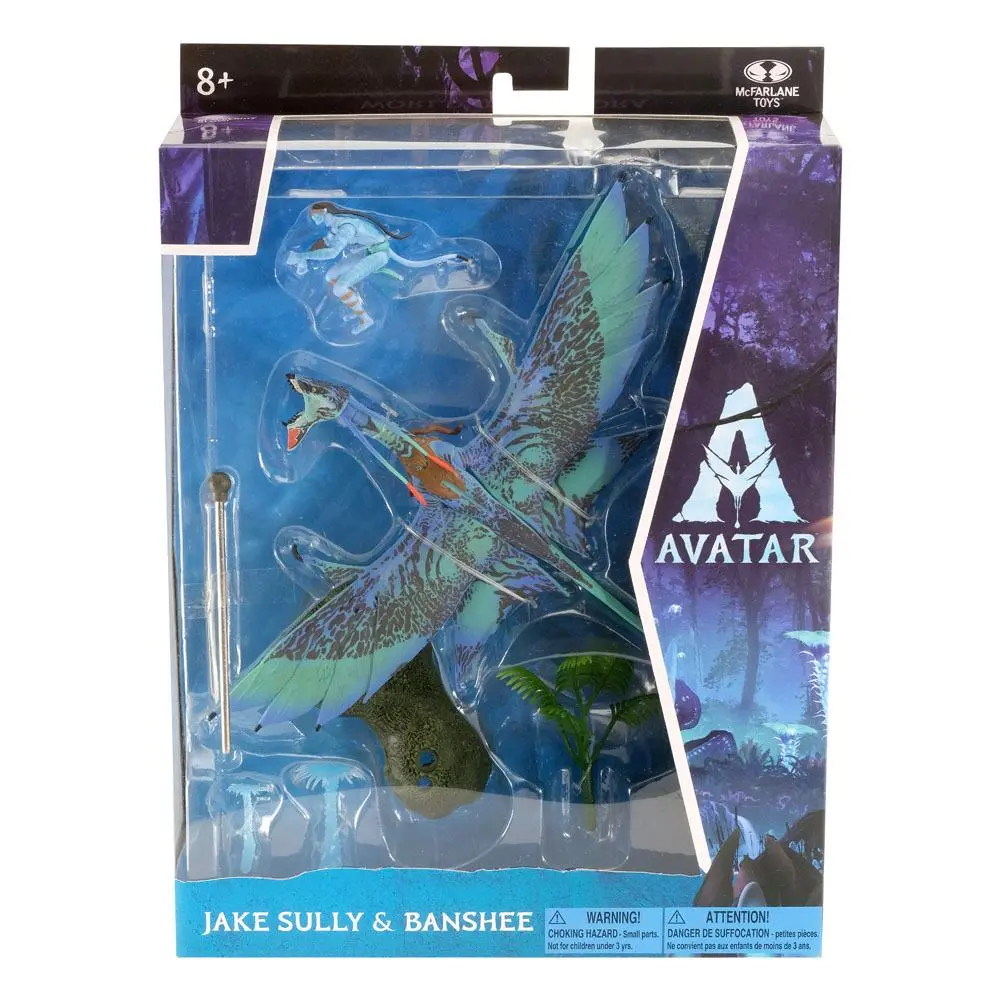 Avatar W.O.P Deluxe Large Figurki Akcji Jake Sully & Banshee zdjęcie produktu