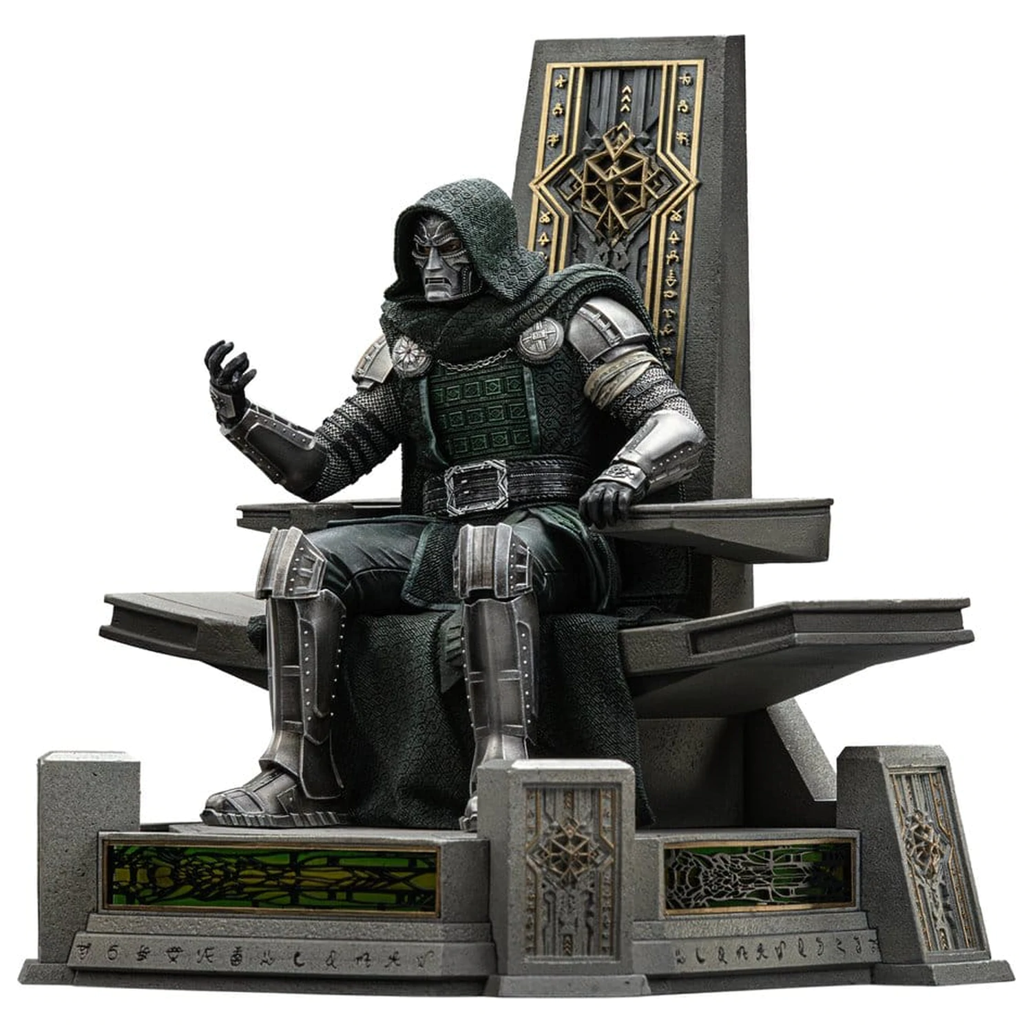 Avengers: Doomsday Art Scale Statue 1/10 Doctor Doom on Throne 22 cm zdjęcie produktu