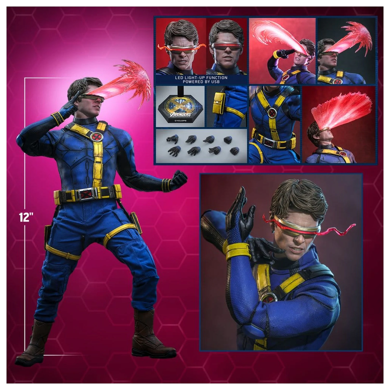 Avengers: Doomsday Movie Masterpiece figurka akcji 1/6 Cyclops 30 cm zdjęcie produktu