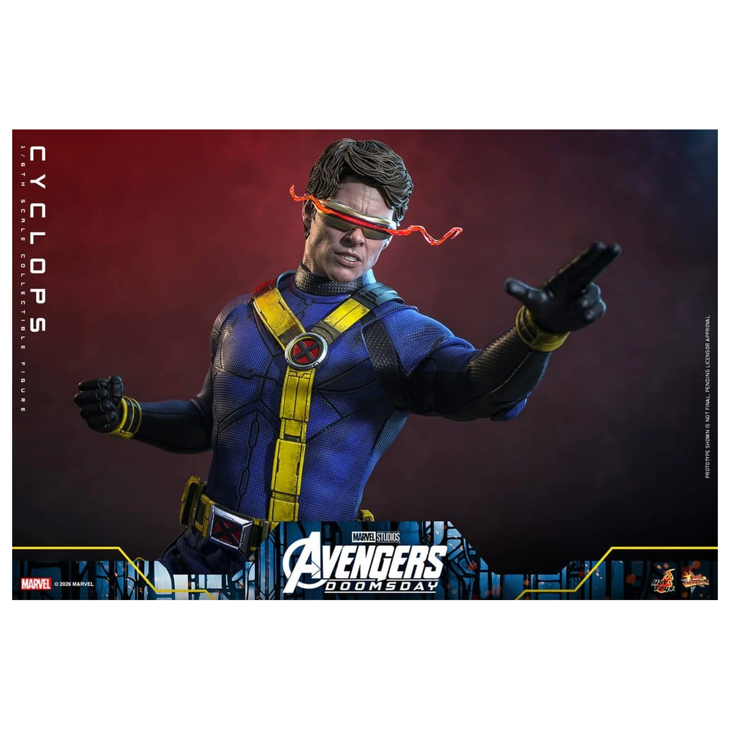 Avengers: Doomsday Movie Masterpiece figurka akcji 1/6 Cyclops 30 cm zdjęcie produktu
