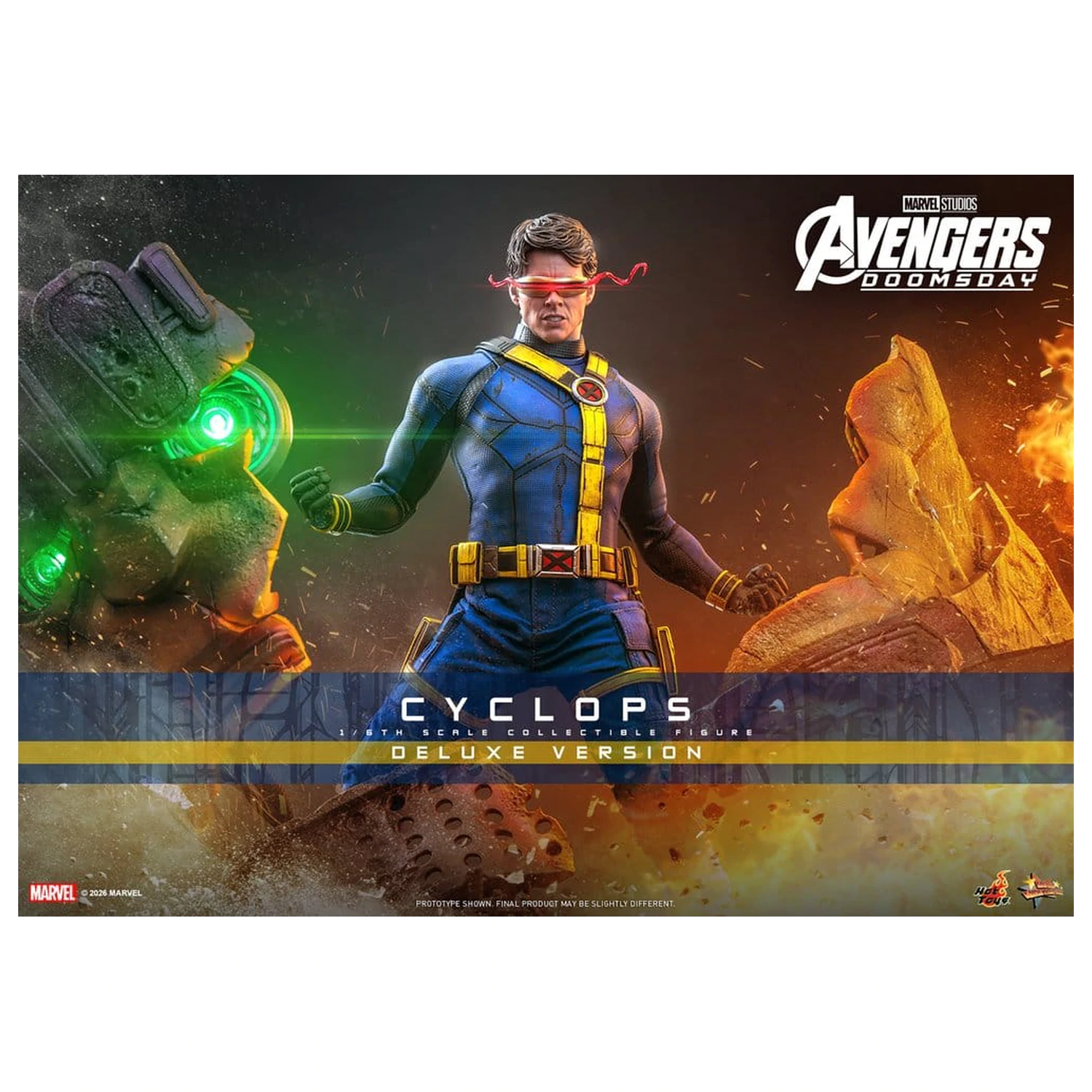 Avengers: Doomsday Movie Masterpiece figurka akcji 1/6 Cyclops (Deluxe Version) 30 cm zdjęcie produktu
