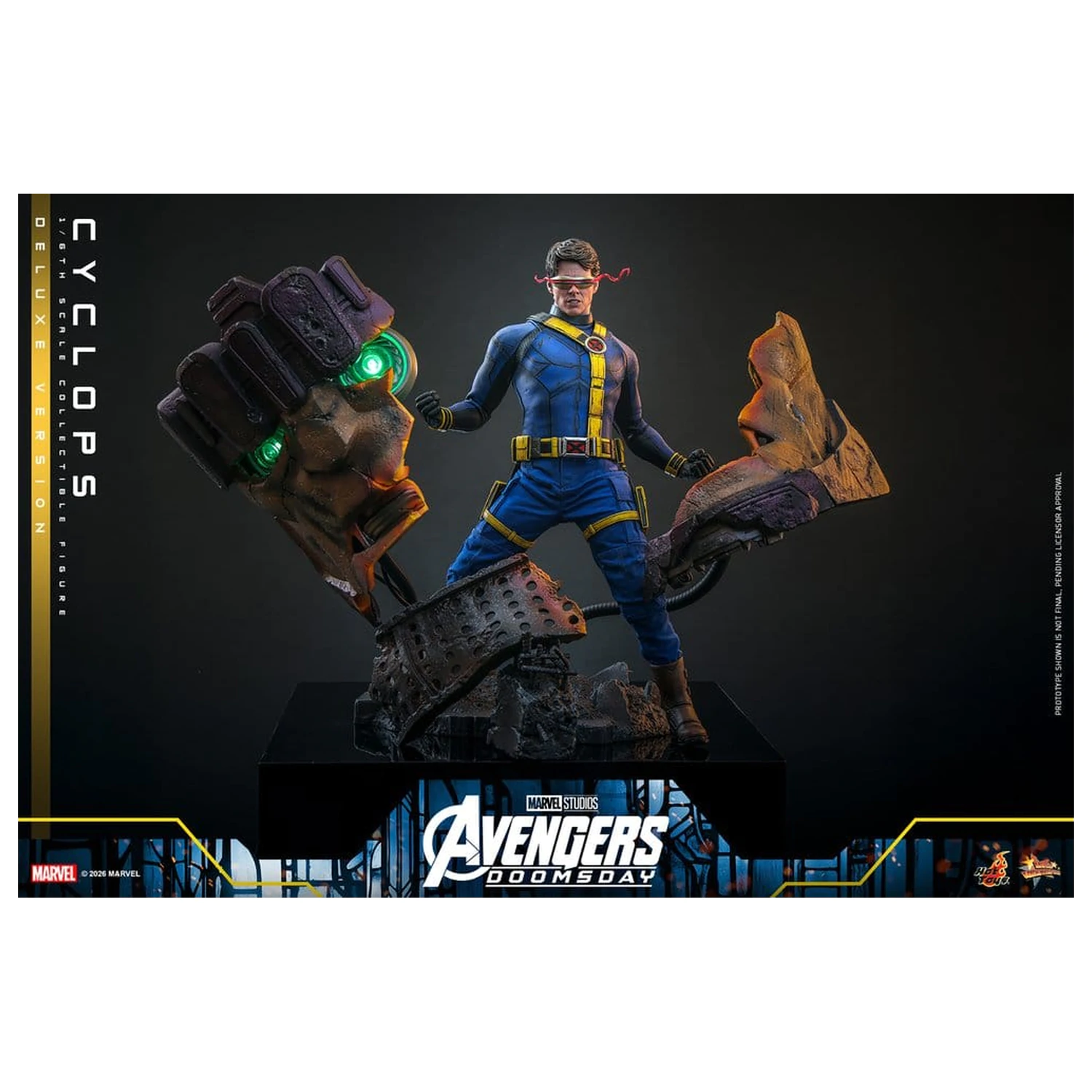 Avengers: Doomsday Movie Masterpiece figurka akcji 1/6 Cyclops (Deluxe Version) 30 cm zdjęcie produktu