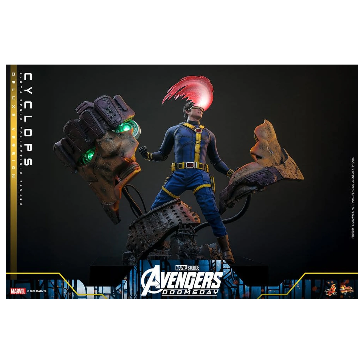 Avengers: Doomsday Movie Masterpiece figurka akcji 1/6 Cyclops (Deluxe Version) 30 cm zdjęcie produktu