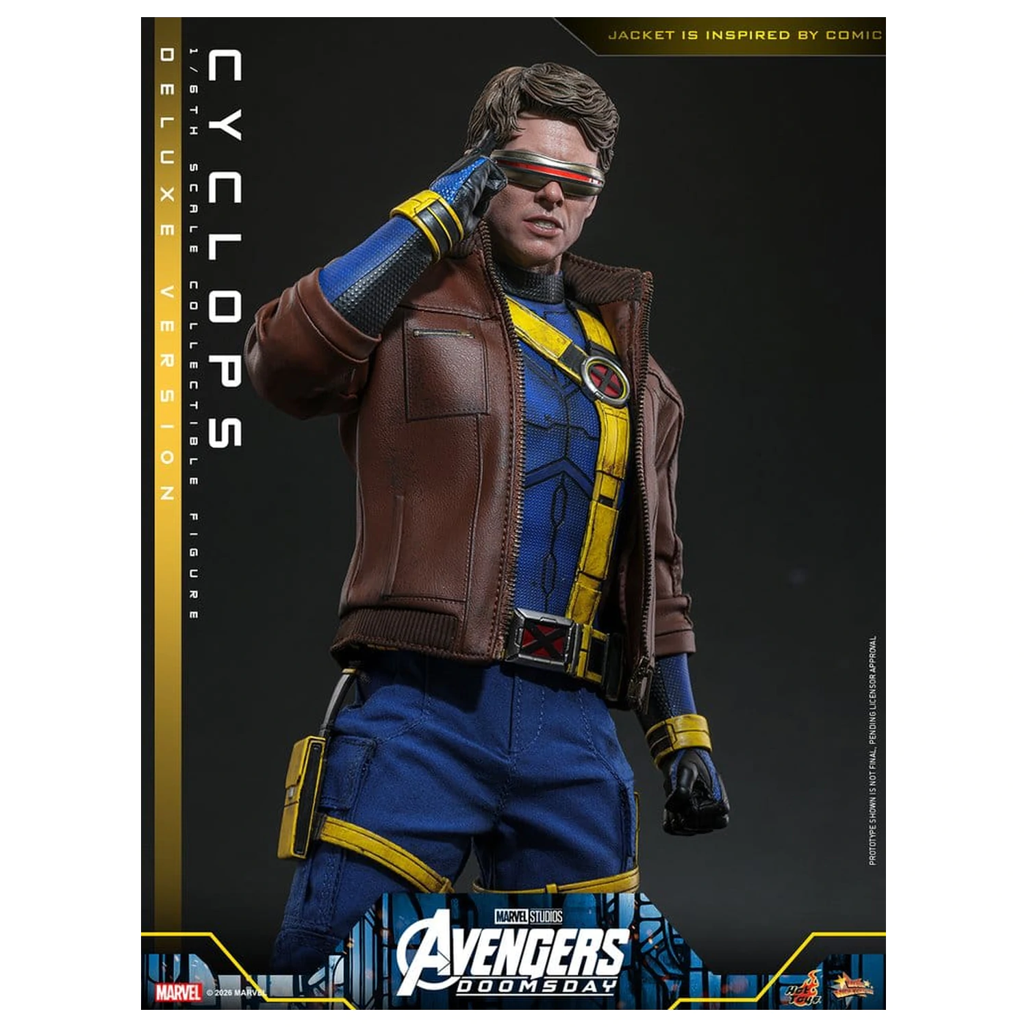 Avengers: Doomsday Movie Masterpiece figurka akcji 1/6 Cyclops (Deluxe Version) 30 cm zdjęcie produktu
