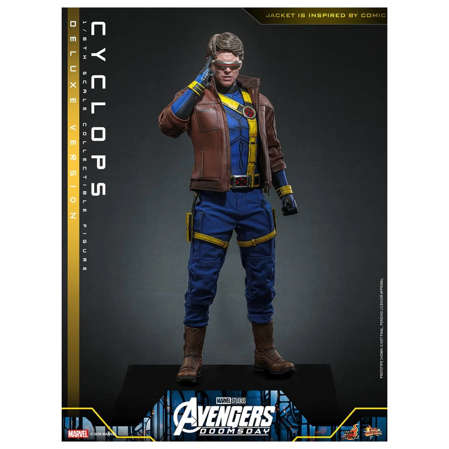 Avengers: Doomsday Movie Masterpiece figurka akcji 1/6 Cyclops (Deluxe Version) 30 cm zdjęcie produktu