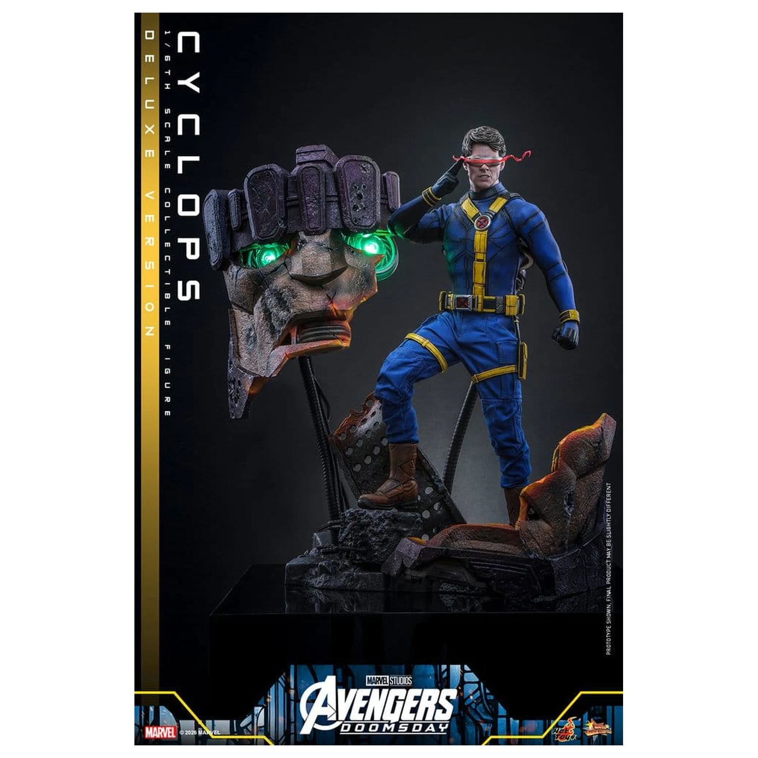 Avengers: Doomsday Movie Masterpiece figurka akcji 1/6 Cyclops (Deluxe Version) 30 cm zdjęcie produktu