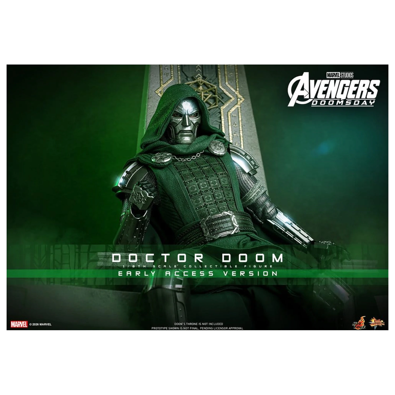 Avengers: Doomsday Movie Masterpiece figurka akcji 1/6 Doctor Doom 31 cm zdjęcie produktu