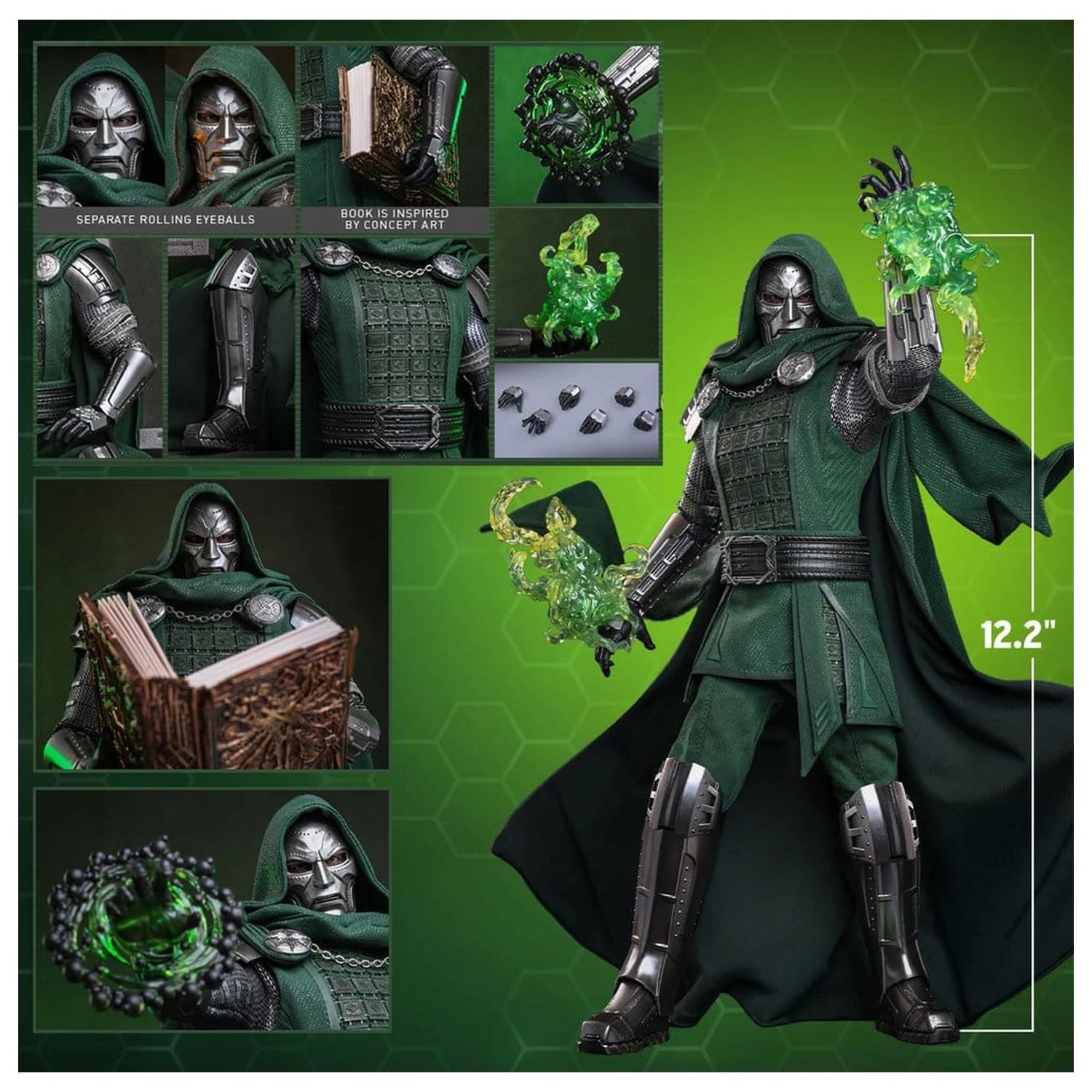 Avengers: Doomsday Movie Masterpiece figurka akcji 1/6 Doctor Doom 31 cm zdjęcie produktu
